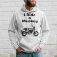 I Ride A Monkey オートバイ ミニバイクシャツ パーカー 彼への贈り物
