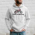 I Ride A Monkey オートバイミニバイクまたはピットバイク パーカー 彼への贈り物