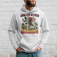 おじいちゃん ランニング ニンジャ メンズ おもしろ パーカー 彼への贈り物