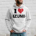 アイハート 和泉 日本 大好き 日本土産アイテム パーカー 彼への贈り物