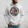 アメリカンイーグル チーフ インディアン ヘッドドレス ネイティブイーグル 長袖tシャツ パーカー 彼への贈り物