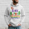 デイストライクスルーゲイトレーダープライド月間トレーディングオタクファニー。 パーカー 彼への贈り物