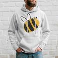 ハチ愛好家のためのかわいい蜂 はちみつ パーカー 彼への贈り物