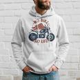 バイク 面白tシャツ No Bike No Life メンズ オートバイ モーターサイクル おもしろ ツーリング 服 パーカー 彼への贈り物