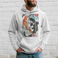 ビンテージ グラフィティ 錦鯉 魚 鯉 長袖tシャツ パーカー 彼への贈り物