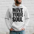ムーブユアソウル モチベーション インスピレーション パーカー 彼への贈り物
