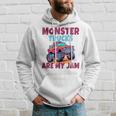 モンスタートラックアーマイジャムモンスタートラックキッズ パーカー 彼への贈り物