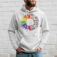 レインボー ヒマワリ ハッピー プライド パーカー 彼への贈り物