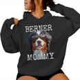 Berner Mommyバーニーズマウンテンドッグ ママ 犬 ママ 母の日 バーニーズマミー レディースパーカー