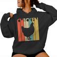 Chicken ニワトリ 動物 レディースパーカー