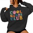 Cool Nanas Club Face Cool Nana Women Hoodie