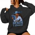 Cowgirl Melanin Western Rodeo Girls Women Hoodie