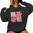 Flower For Mom Cute Floral Mama Happy Mother's Day Women Hoodie