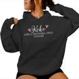 Koko Like A Grandma Only Cooler Heart Mother's Day Koko Women Hoodie