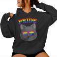 Lgbt Britishhorthair Cat Gay Pride Rainbow Lgbtq Kitty レディースパーカー