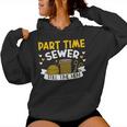 Part Time Sewer Full Time Mom Mother's Day Sewing Women Hoodie
