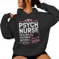 Psych Nurse Mental Health Psychiatric Nursing Appreciation レディースパーカー