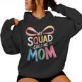 My Squad Calls Me Mom Mama Mother's Day Big Coquette Bow Women Hoodie
