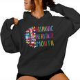 Sunflower Latino Countries Flags Hispanic Heritage Month Women Hoodie