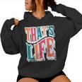 That Is Life Retro Groovyintage レディースパーカー