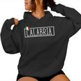Vacaciones En Calabria City Italiaiajar Italiano Es Hombres Sudadera con capucha para mujer