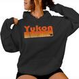 Yukon Oklahoma Estilo Retro De Los Años 80 Sudadera con capucha para mujer