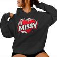 名前入り Missy I Love Missy レディースパーカー