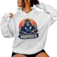 Bassquatch – Groovyasquatch Djデザイン 音楽愛好家向け レディースパーカー