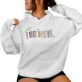 Best Fur Mom Ever Cat Mom Dog Lovers Mother's Day Women Hoodie