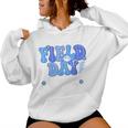 Field Day Trip Blue Team Color Game Competition Boys Girls Women Hoodie