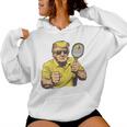 Pickleball Lovers グラフィック ピックルボール 男性 女性 お父さん 長袖tシャツ レディースパーカー