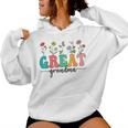 Wildflowers Great Grandma Floral Mother's Day Great Grandma Women Hoodie