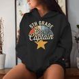 5Th Grade Crew Captain Nautical Back To School Women Hoodie Gifts for Her 5Th Grade Crew Captain Nautical Back To School Women Hoodie Gifts for Her