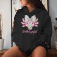 Birthday Girl Axolotl Lover Party Alotl Axolotl Girls Women Women Hoodie Gifts for Her