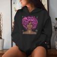 Black Woman Mom African American Happy Mother's Day Women Hoodie Gifts for Her