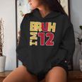 Bruh I'm 12歳 ギフト 男の子 女の子 It's My 12Th Birthday レディースパーカー 彼女への贈り物