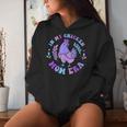 In My Chicken Mom Era Retro Groovy Mama Farm Country Animals Women Hoodie Gifts for Her