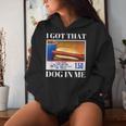 I Got That Dog In Me、 Hot Dog Meme レディースパーカー 彼女への贈り物