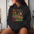 Junenth 1865 African Melanin Black History Girls Women Hoodie Gifts for Her