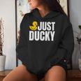 Just Duckyラバーダック レディースパーカー 彼女への贈り物