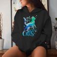 Kitty Just A Girl Who Loves Cats Cute Cat Lover Cat Women Hoodie Gifts for Her