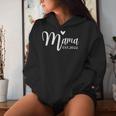 Mama Heart Est2022 Cute Pregnancy New Moms & Mothers-To-Be Women Hoodie Gifts for Her