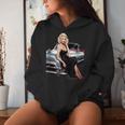 Pinup Girl ビンテージクラシックカー ホットロッド ロカビリー レディースパーカー 彼女への贈り物