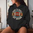 Ready To Tackle 1St Grade Football First Day Boys Toddlers Women Hoodie Gifts for Her