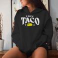 Taco Trump Always Chickens Out 面白いパロディ レディースパーカー 彼女への贈り物