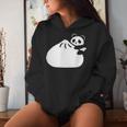 肉まんとパンダ かわいい チャイナ Pork Bunpanda レディースパーカー 彼女への贈り物