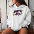 Girl Comicuper Retro Cool 長袖tシャツ レディースパーカー 彼女への贈り物