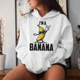 I'm A Banana シャツ かわいい 面白い バナナ コスチューム メンズ レディース キッズ レディースパーカー 彼女への贈り物