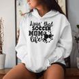 Livin' Thatoccer Mom Life ファニースポーツ 母の日 長袖tシャツ レディースパーカー 彼女への贈り物