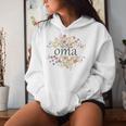 Oma For Grandma Women's Wildflower Floral Women Hoodie Gifts for Her